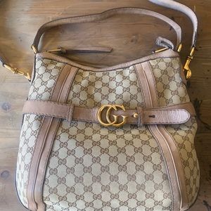 Large Gucci Hobo with Shoulder Strap